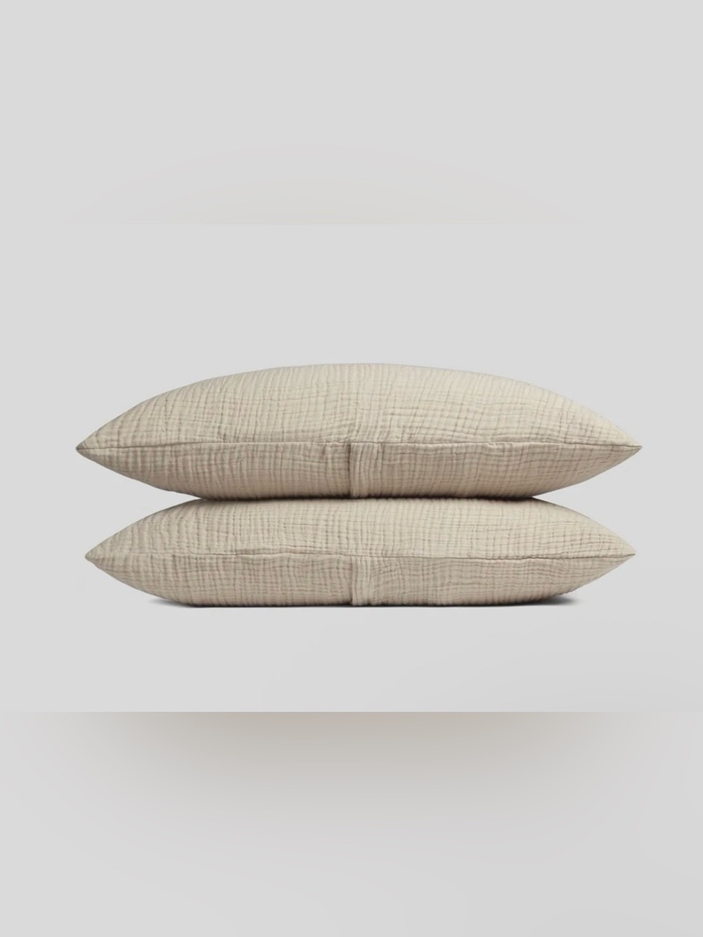 New Parachute King Size Natural color Organic Cloud Cotton Sham king
